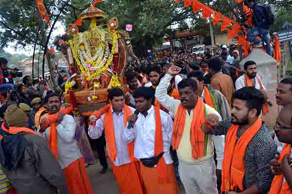 ಚಿಕ್ಕಮಗಳೂರು: ದತ್ತ ಜಯಂತಿಗೆ ಚಾಲನೆ